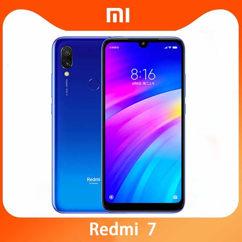 Xiaomi-Smartphone Redmi 7 Original 3GB 32GB/ 4GB 64GB Google Play Android 4000mAh huella dactilar Dual SIM | Мобильные телефоны и