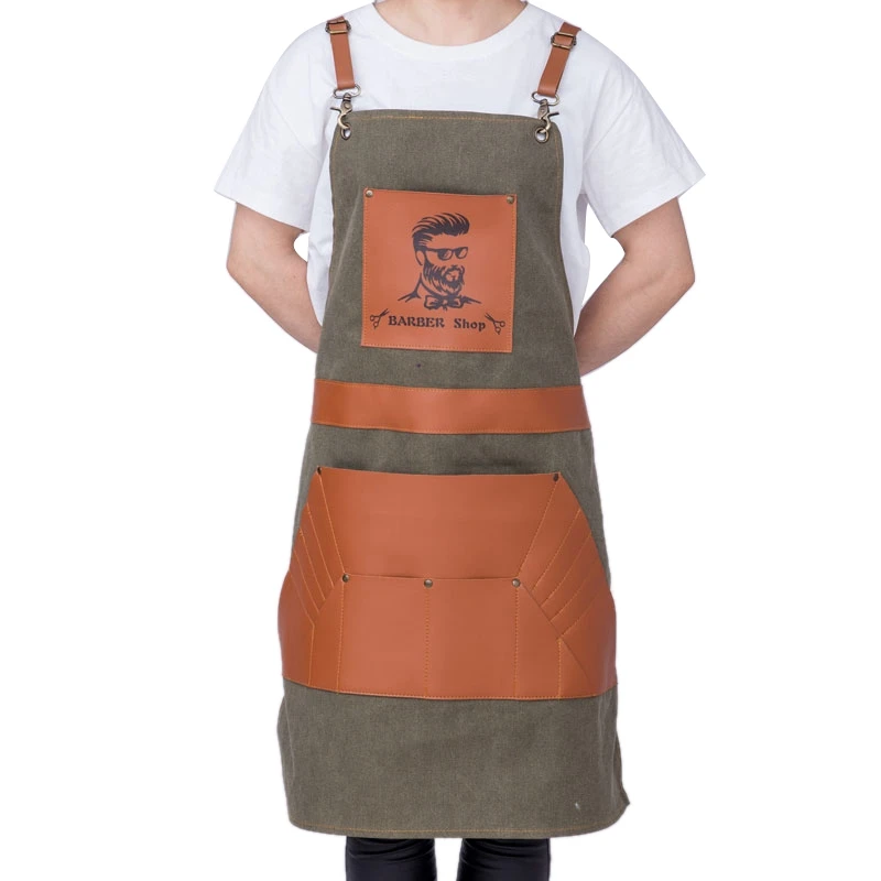 Коричневый салоны Парикмахерская накидка для стрижки волос фартук Оксфорд Buga