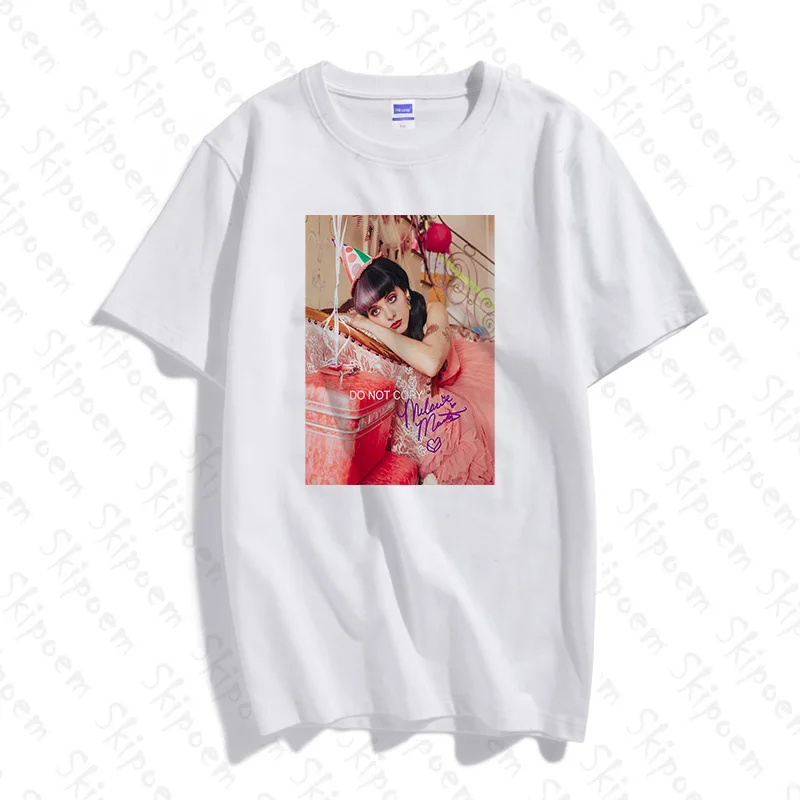 Мелани Мартинес новинка Женская футболка в стиле Панк Harajuku эстетику с коротким