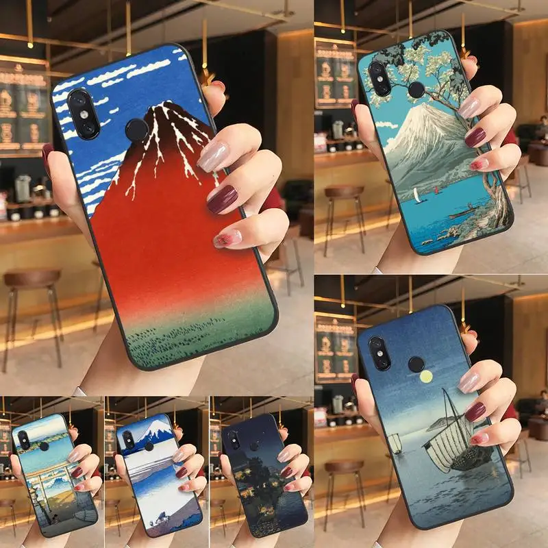 Чехол для телефона Yinuoda с японским креплением Fuji Koi чехол Redmi K20 Note 5 7 7a 6 8 Pro note 8T 9