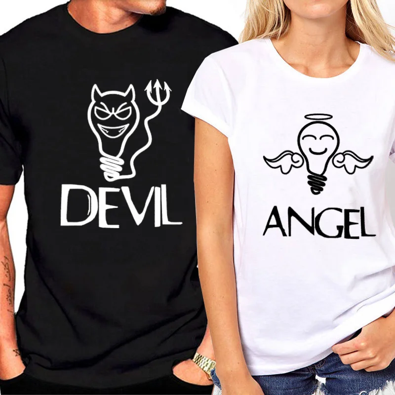 

Couples T-Shirt Womens Clothing Plus Size Couple T Shirt Men Women Casual Short Sleeve Streetwear Graphic Tees