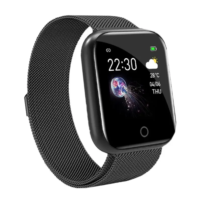 Смарт-часы I5 с измерением пульса и артериального давления водонепроницаемые