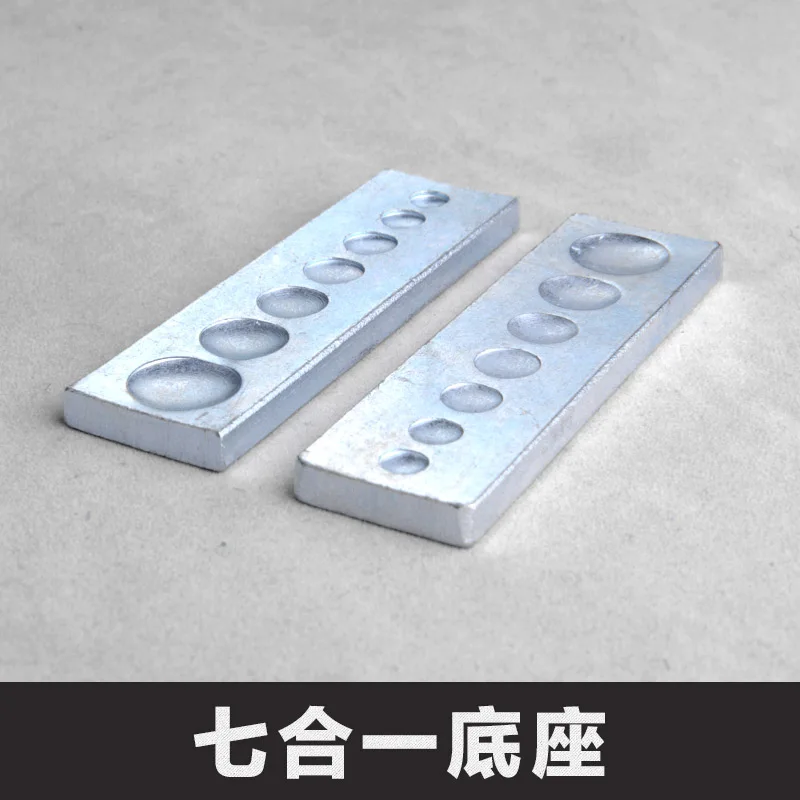 1 шт. ручные кожаные инструменты сшитая кожа резная двойная заклепка грибы для