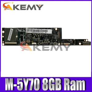 akemy for lenovo yoga 3 pro 1370 laptop motherboard aiuu2 nm a321 5b20g97341 sr216 m 5y70 1 1ghz cpu 8gb ram memory free global shipping