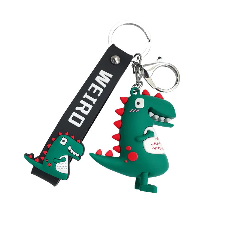 

Cartoon Decoration Cartoon Animal Keychain Female Cute Little Dinosaur Creative Personality Doll Doll Car Key Ornaments Handbag