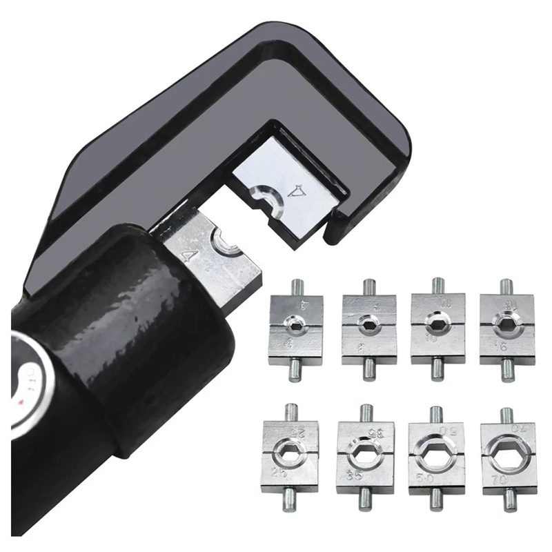 

Heavy Duty 4-70mm 8T Manually Hydraulic Crimper Crimping Tool