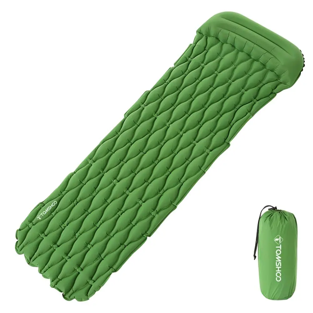 TOMSHOO двойной спальный коврик для 2 человек ультра-светильник портативный
