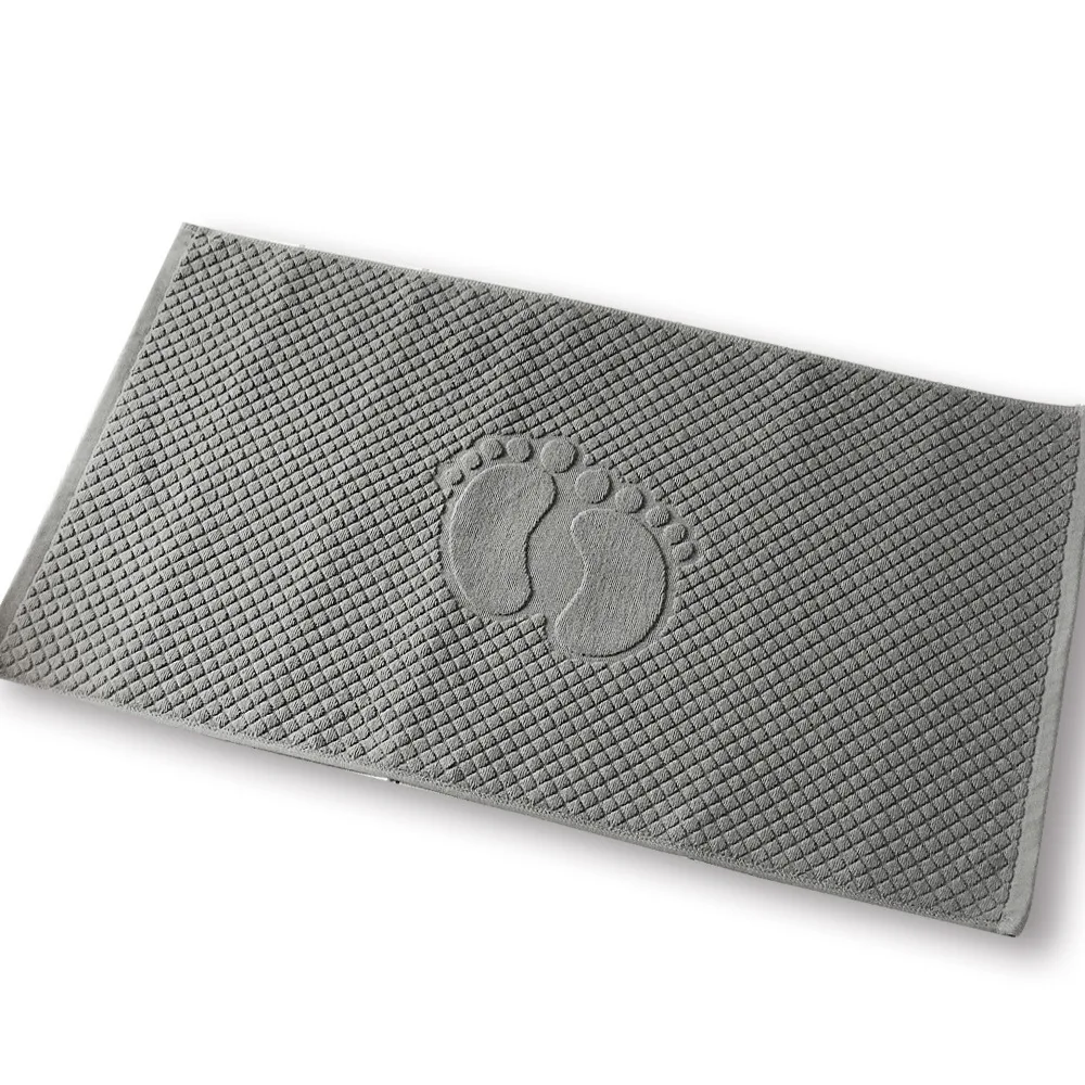 Хлопковый коврик для ванной в форме полотенца отеля спа красоты пола входная