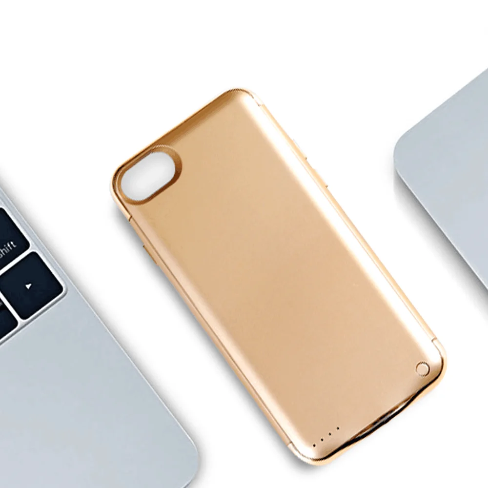 PINZHENG чехол для зарядного устройства iPhone 6 7 8 6s Plus внешнего чехлы резервного