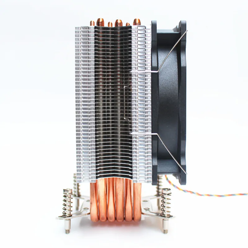 3/4PIN RGB светодиодный Процессор кулер 6-Heatpipe 12V(12 см); охлаждения радиатора для LGA 775 1150 1151 1155 1156 1366 2011