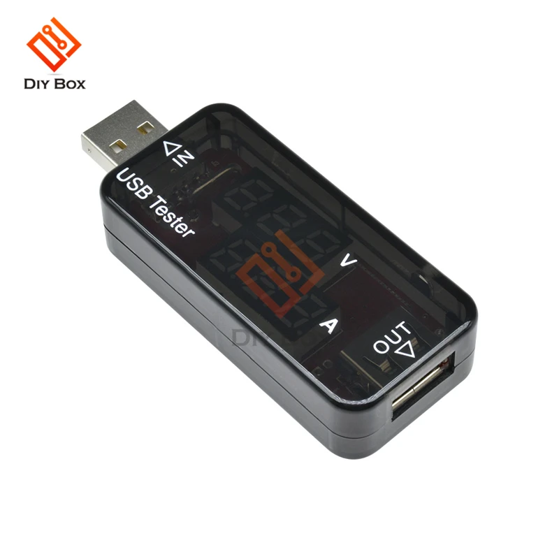 Светодиодный вольтметр с двойным usb-портом, амперметр, тестовый детектор, тестовый детектор er для автомобиля, мотоцикла, вольт, усилитель, детектор Doctor Meter Monitor
