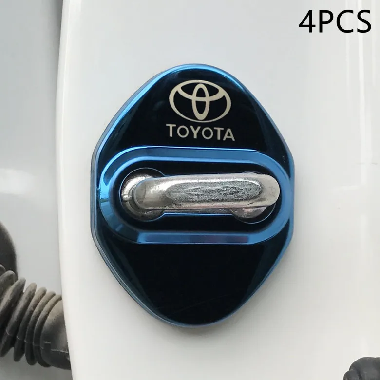 Автомобильный Дверной замок защитный чехол для toyota camry chr corolla rav4 температурный