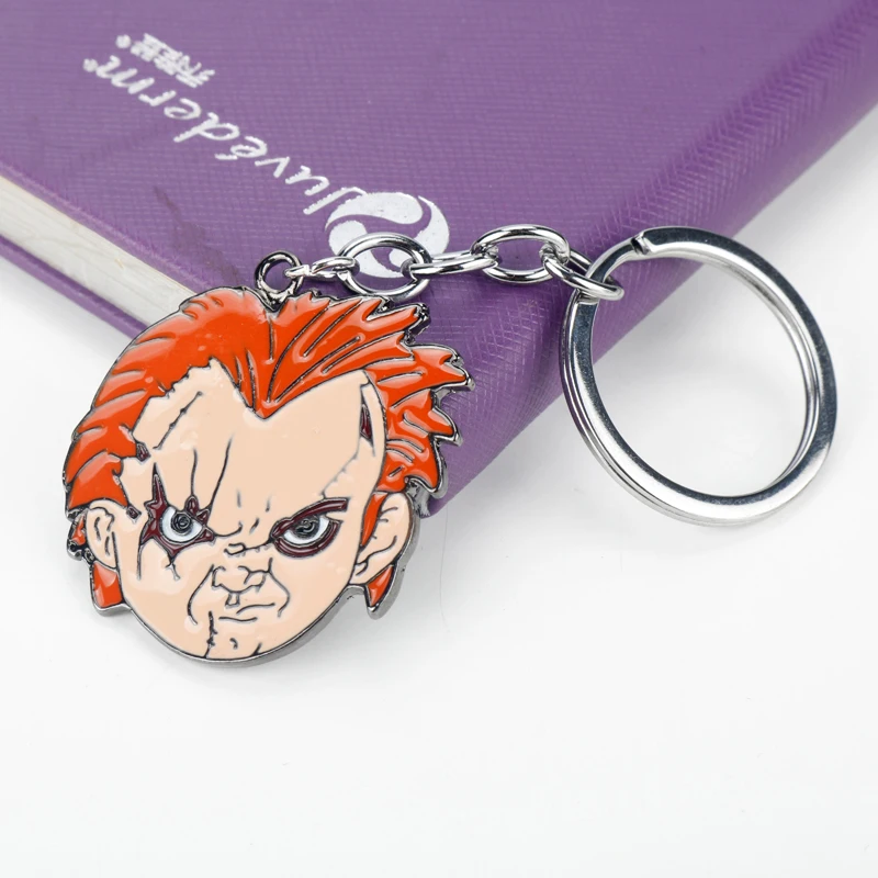 Страшные украшения на шею из потомство Чаки брелок мультяшный игрушка подвесная