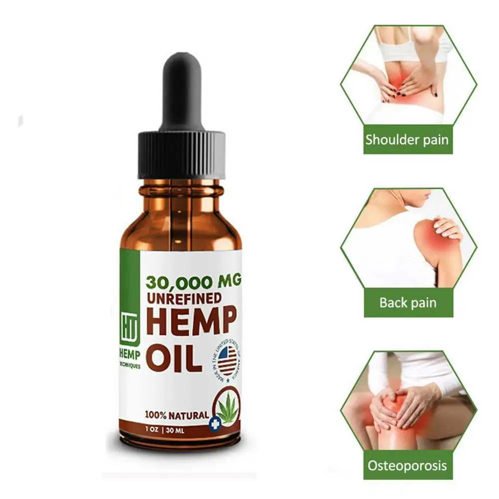 

Organic Extract CBD Oil For Pain Relief Anxiety Sleep 1 oz 30000 mg for Neck Pain Bio-active Hemp Seed Oil Reduce Anxiety Better