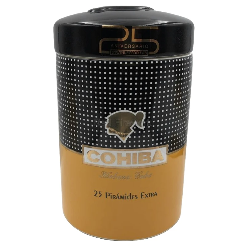 COHIBA-1 COHIBA, профессиональная керамическая дорожная сигарная трубка, банка 5-10 пальцев, коробка для хьюмидора, для дома и офиса, Классические хьюмидоры - Цвет: COHIBA-1