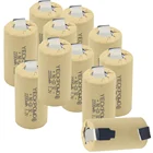 Akkumulator SC батареи 2200 мАч akkus sub C батарея NICD плоский верх 1,2 в сварочные вкладки для электрических дрелей для metabo для USAG