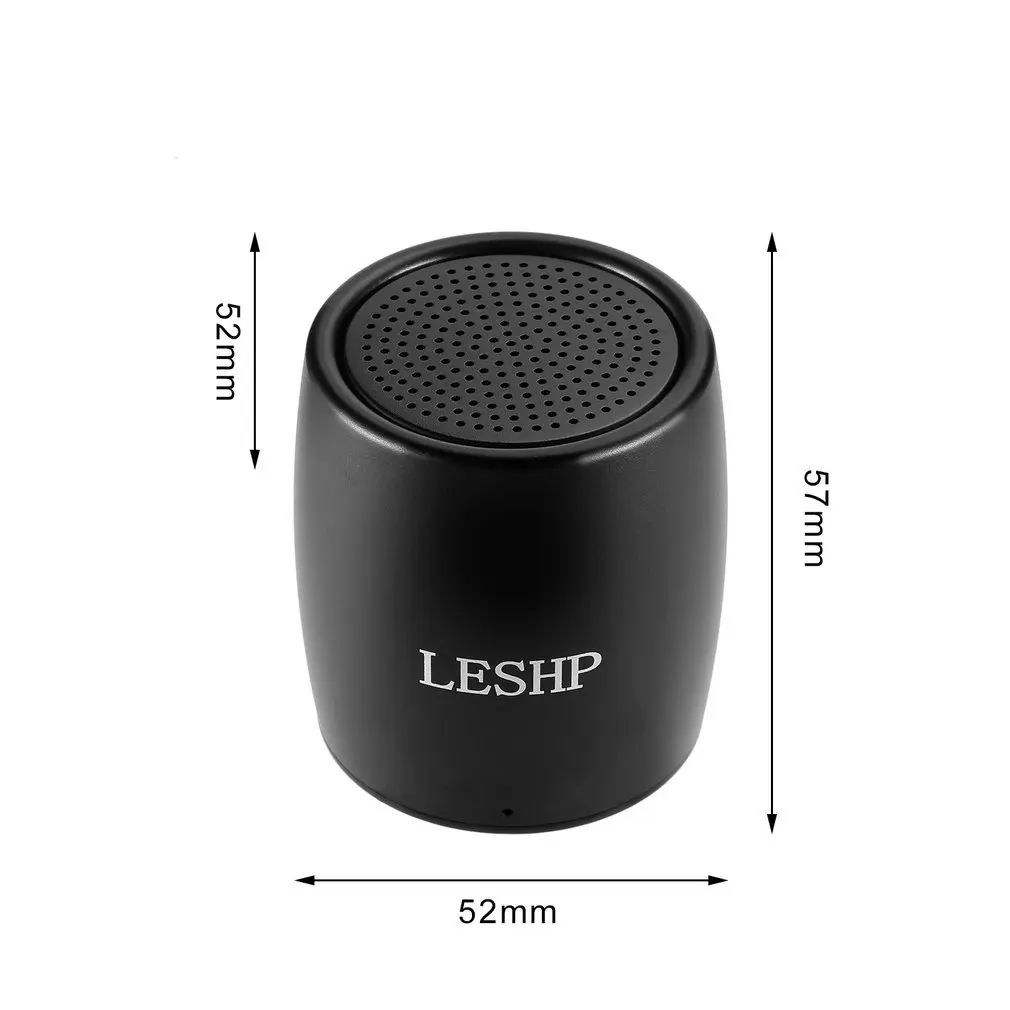 LESHP Портативный беспроводной Bluetooth 3 0 динамик Прочный лучший бас 3D стерео
