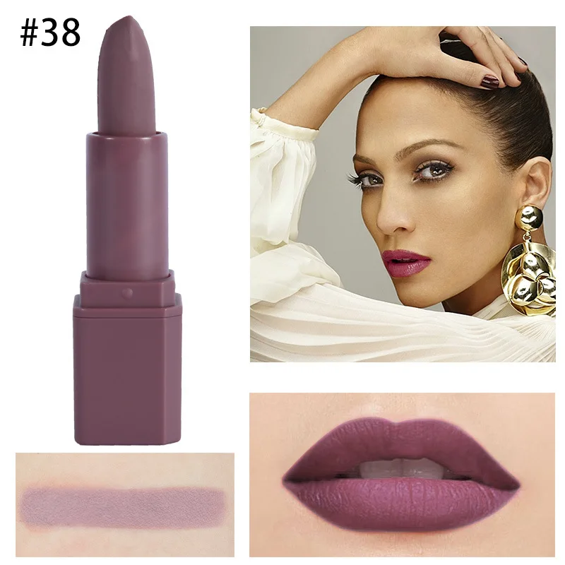 

MISS ROSE Lipstick Moisturizer Smooth Lips Stick Long Lasting Charming Lip Lipstick Cosmetic