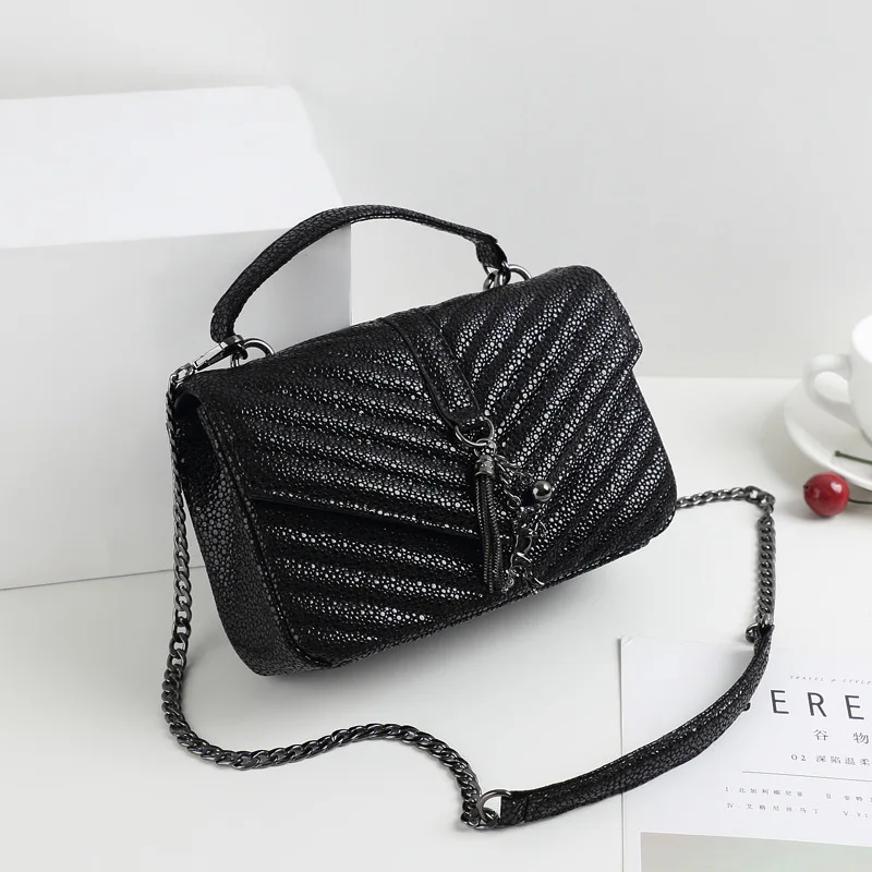 U MISS сумка на плечо из натуральной кожи для женщин мягкая через Основная