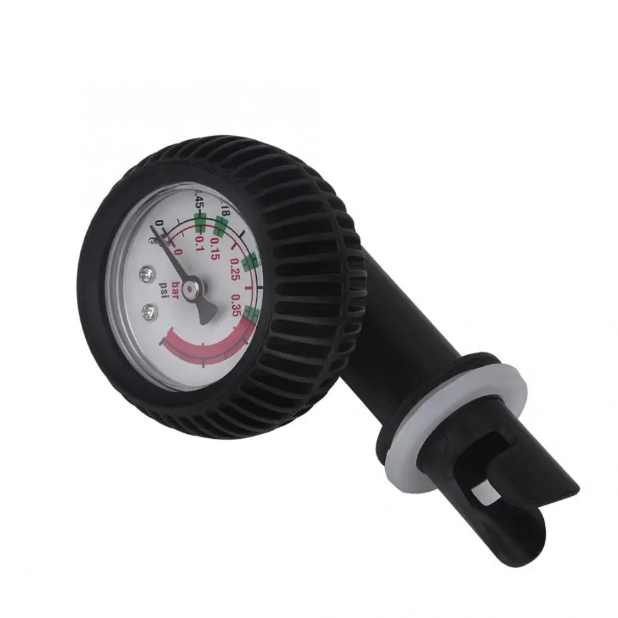 1 Pcs M1768 Air Compressor Gauge Nylon Inflatable Boat Pressure Valve for Rubber Board Accessories | Спорт и развлечения