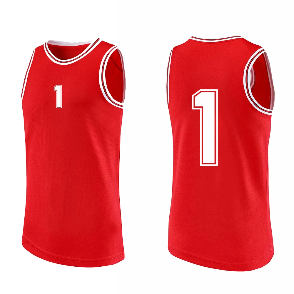 Мужские детские баскетбольные трикотажные изделия спортивные майки для