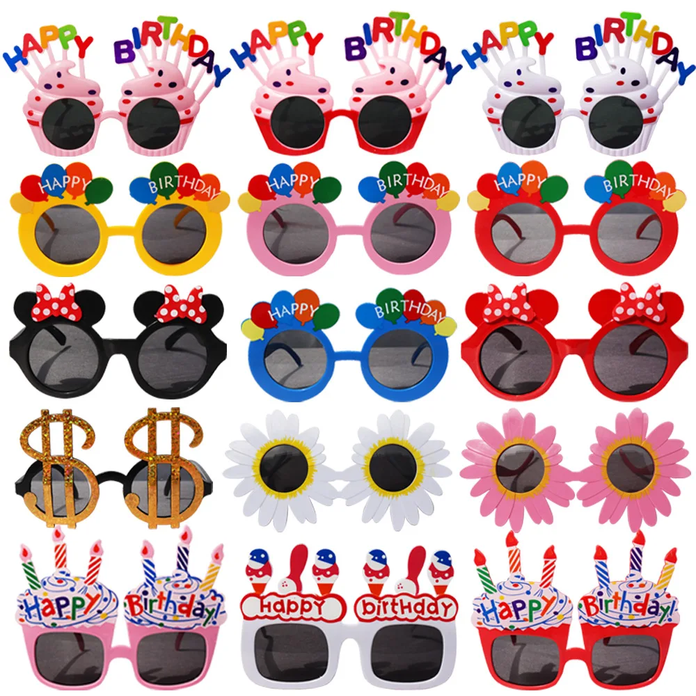 Гавайский вечерние солнцезащитные очки для женщин забавные Гавайские