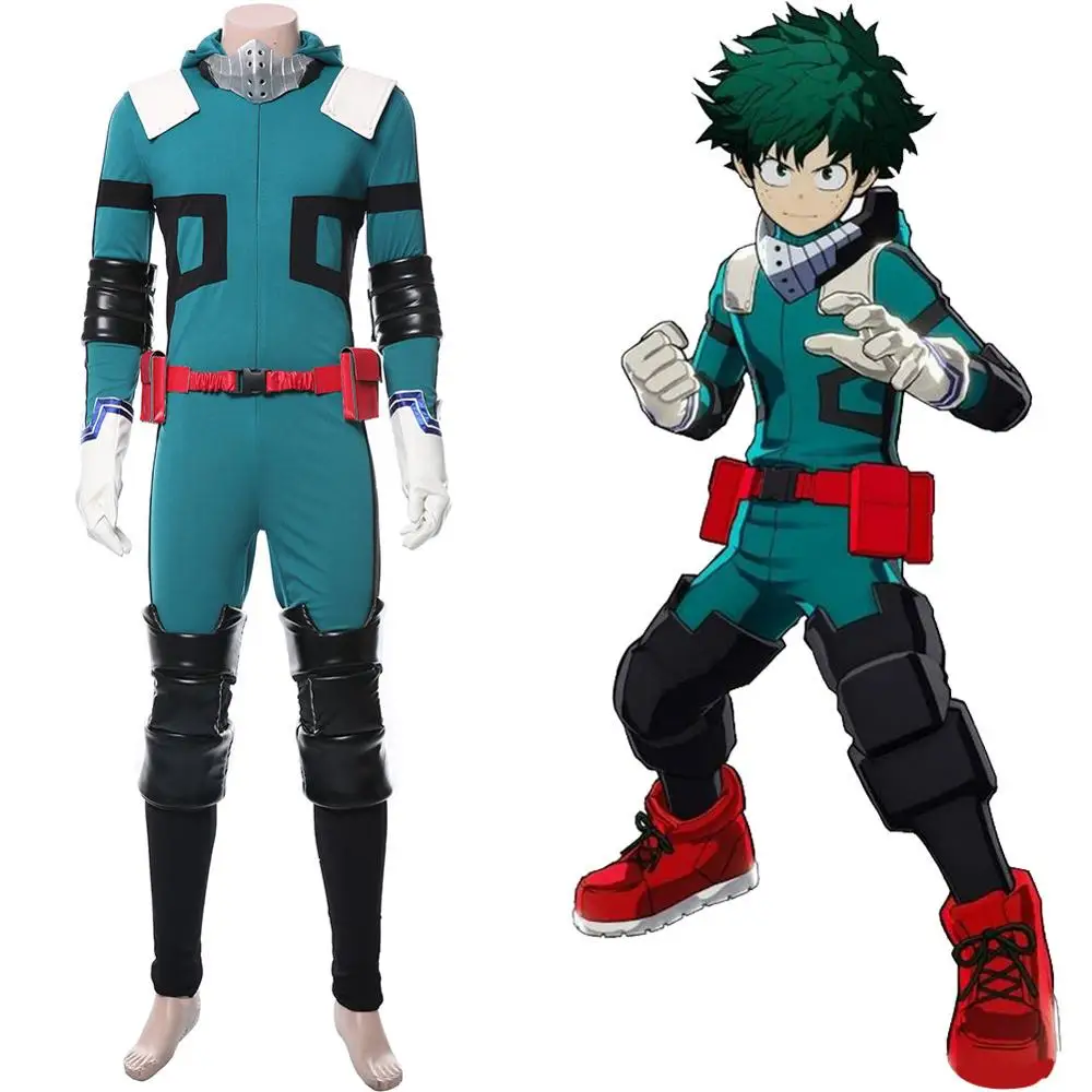 Костюм моя геройская Академия боку нет героев косплей Izuku мидория маска боевой