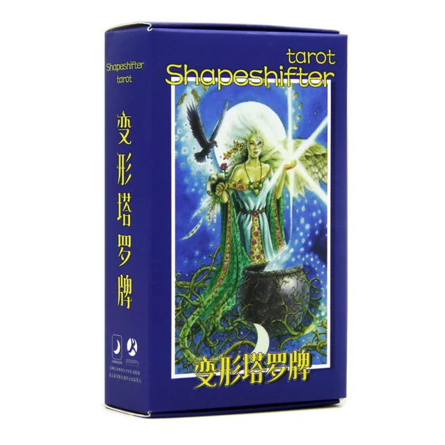 Новая Магическая собака настольная игра, карты Таро высокого качества бумажные карты китайский/английский издание для астролога - Цвет: Shapeshifter