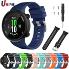 Ремешок силиконовый для смарт-часов Garmin Forerunner 45 45s, сменный спортивный цветной браслет с инструментами
