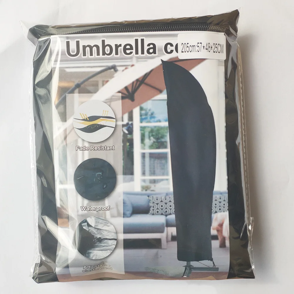 Garden Parasol Covers Patio Umbrella  Anti-aging Dustproof Pavilion Beach  Cover Durable Outdoor Furniture Protect Patio