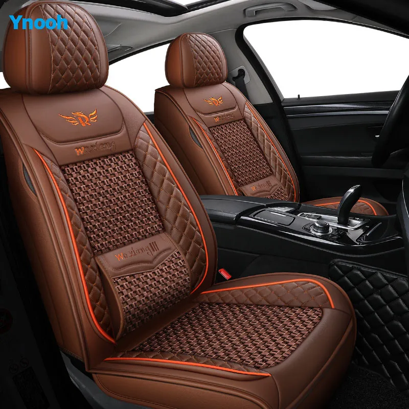 Ynooh чехлы для сидений автомобиля для focus mk1 2 ranger mondeo mk4 explorer figo transit custom fusion tourneo one