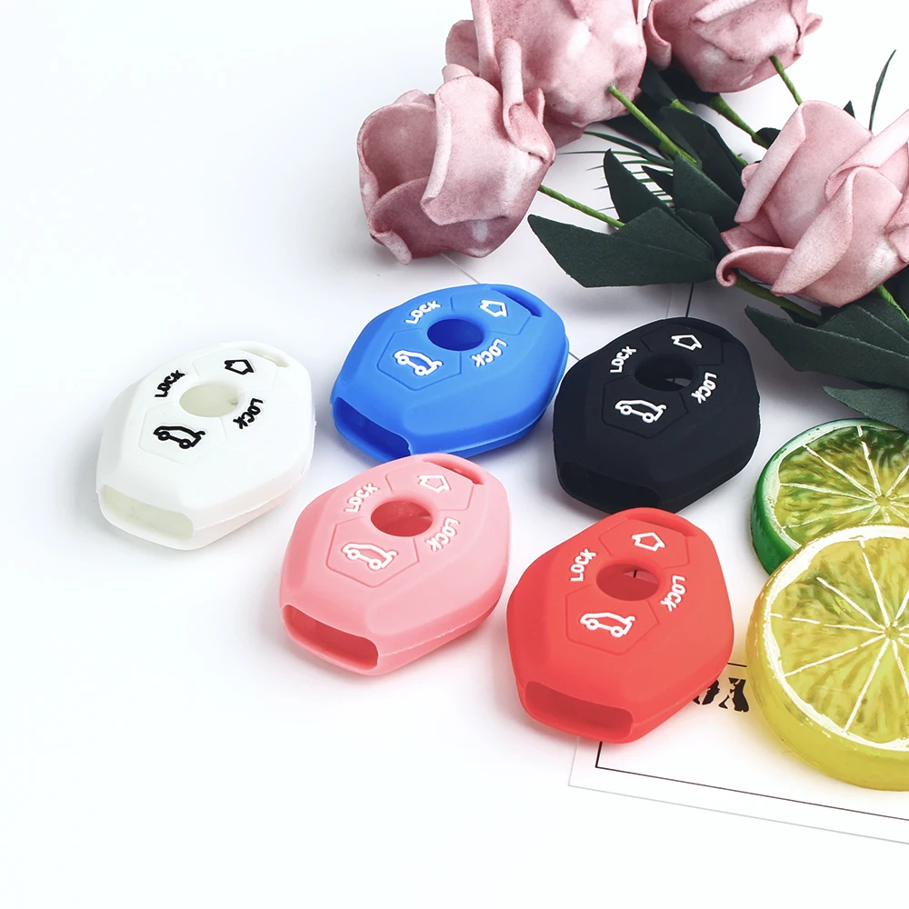 KEYYOU 10X силиконовый корпус для дистанционного ключа комплект крышки Fob защитные