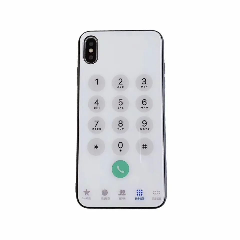 25 шт чехол для iPhone 6 7 плюс 8 зеленый слово Мягкий ТПУ |