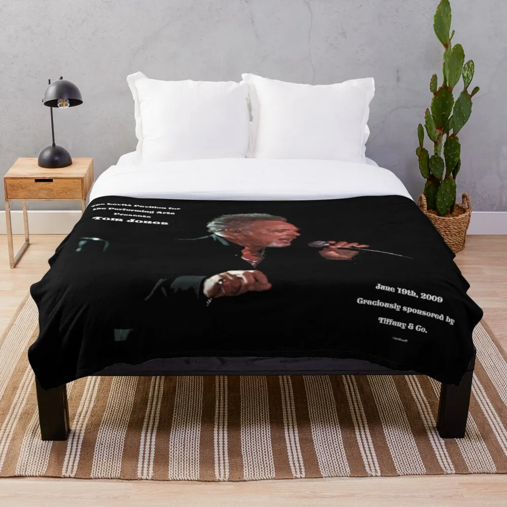 

Плед Tom Jones для детей и мальчиков, мягкое одеяло с подложкой из шерпы для сна, на кровать, диван, рождественский подарок