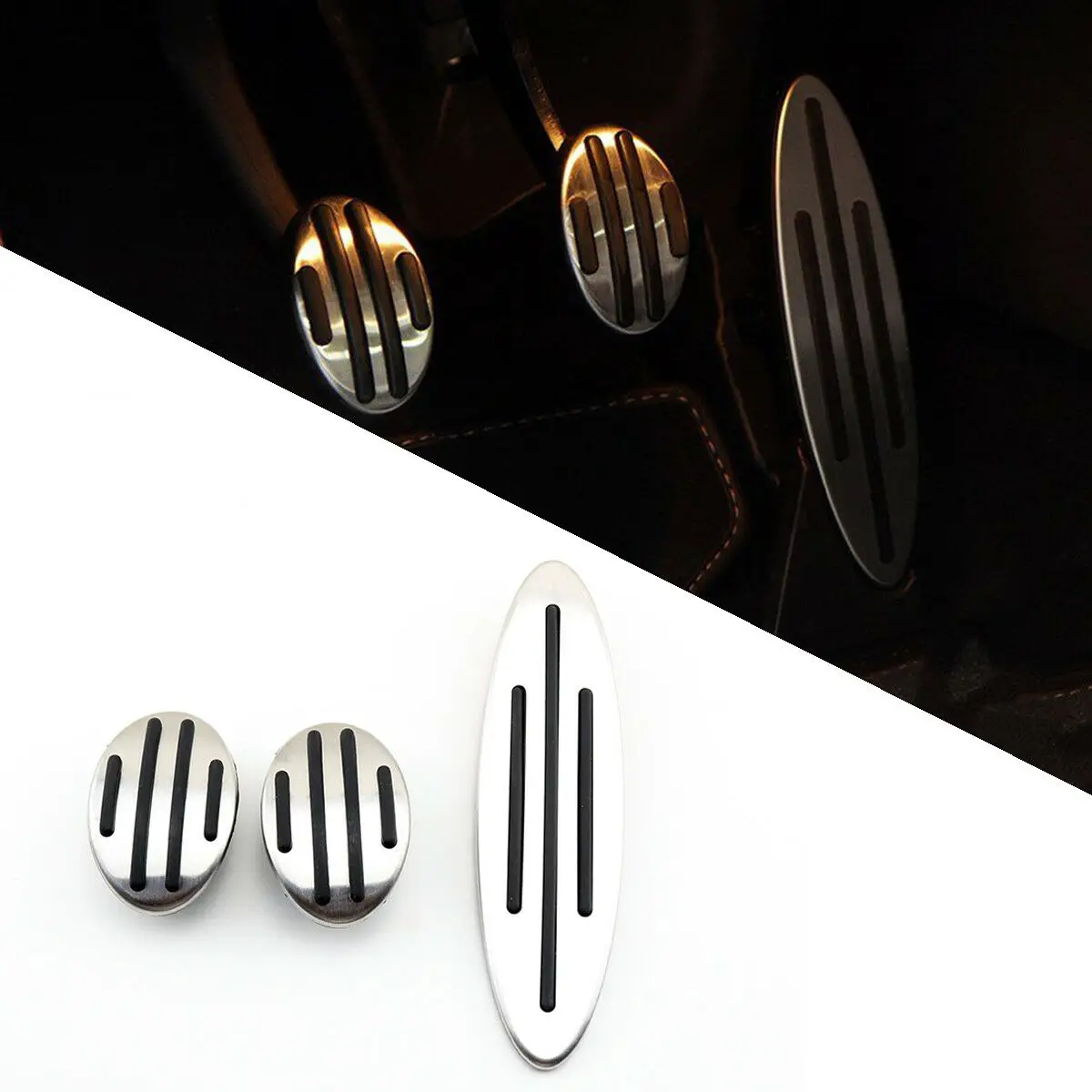 Без дрели ног колодки тормоза ускоритель топлива Педаль крышка подходит для Mini R52