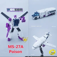 in stock new transformation mechfanstoys mft mechanic ms 27a small proportion poison triple changer octane ms27a action figure