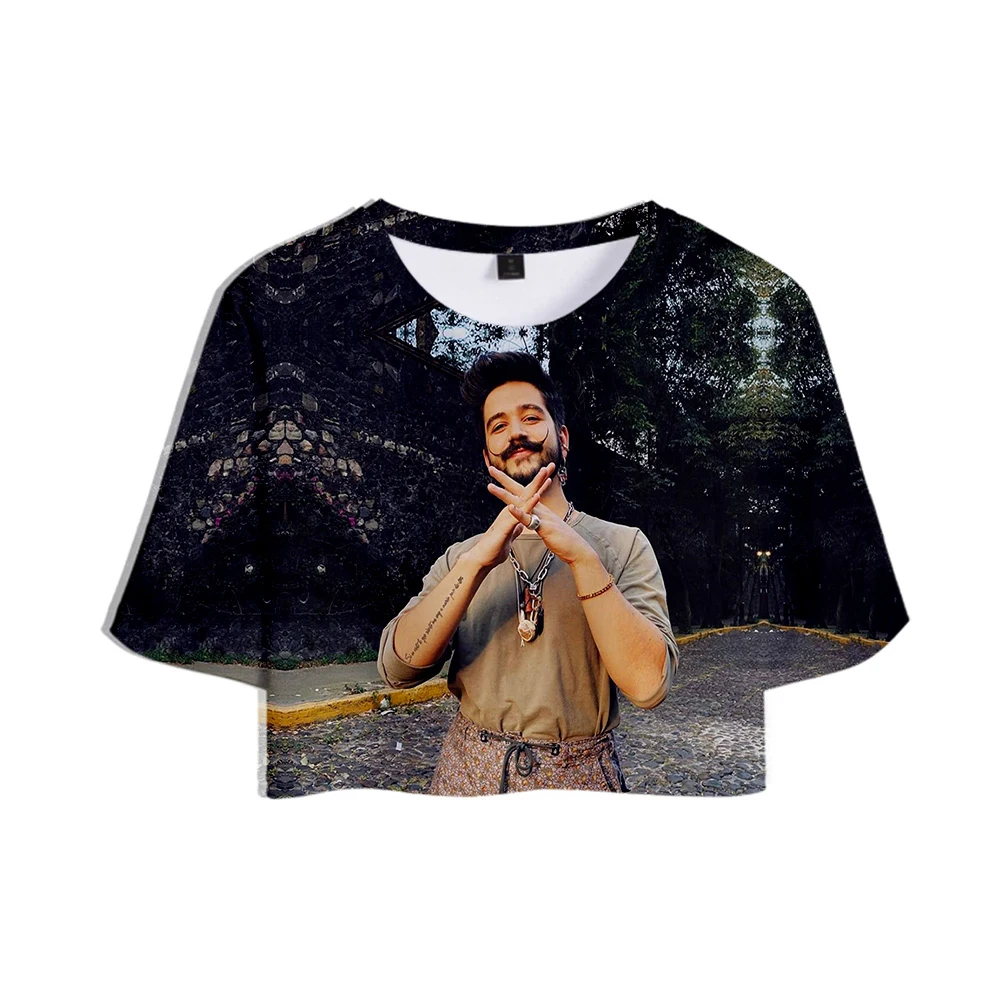 Camilo Echeverry 3D Cool Boy печать Женская уличная Модная рубашка сексуальные летние топы с