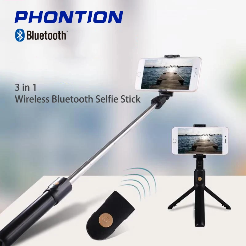 Беспроводная Bluetooth селфи палка K07 телескопический карданный ручной складной