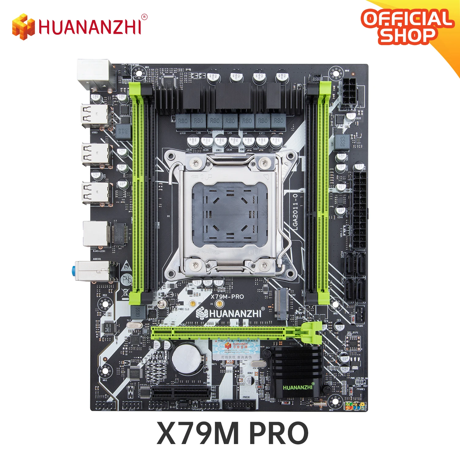   HUANANZHI X79M PRO,  Intel XEON E5 LGA2011    DDR3,   NVME, USB3.0, C2/V1/V2