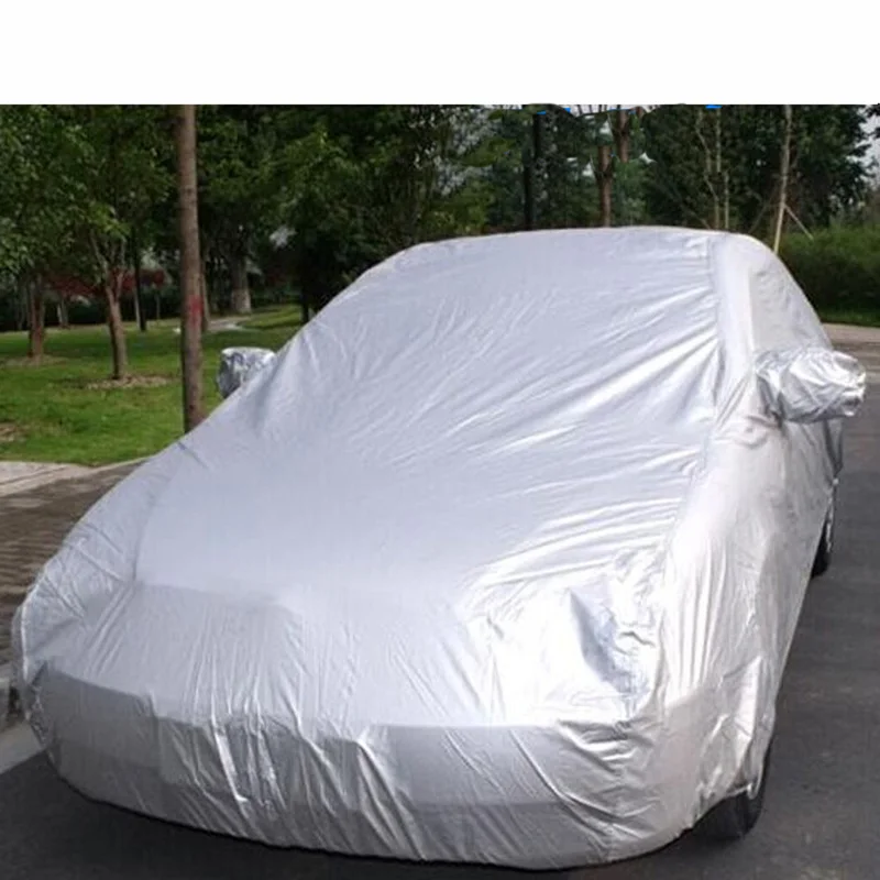 Full Car Covers Outdoor sun uv protection dust rain snow protective Universal Waterproof Dustproof Fit Suv Sedan Hatchback Cover |
