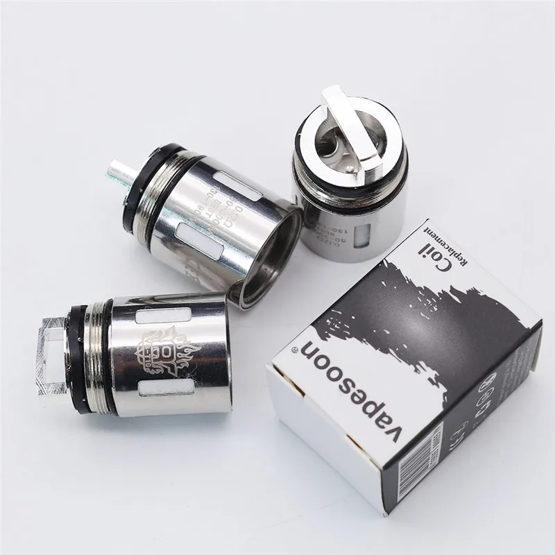 Vapesoon замена катушки V8 Головка Катушки V8-Q4 V8-T6 V8-T10 V8-T8 РБА RDA бак для V8 Tank Atomizer