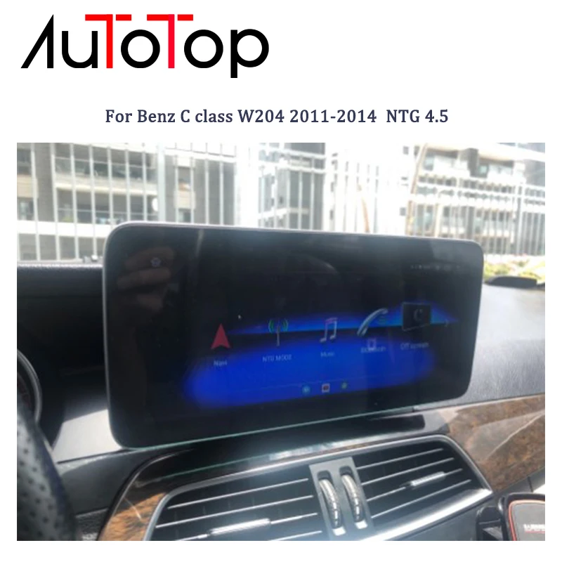 Автомагнитола AUTOTOP DVD GPS-навигация стерео для Mercedes-Benz C-Class W204/ C204/S204 2011 2012 2013 NTG 4 5