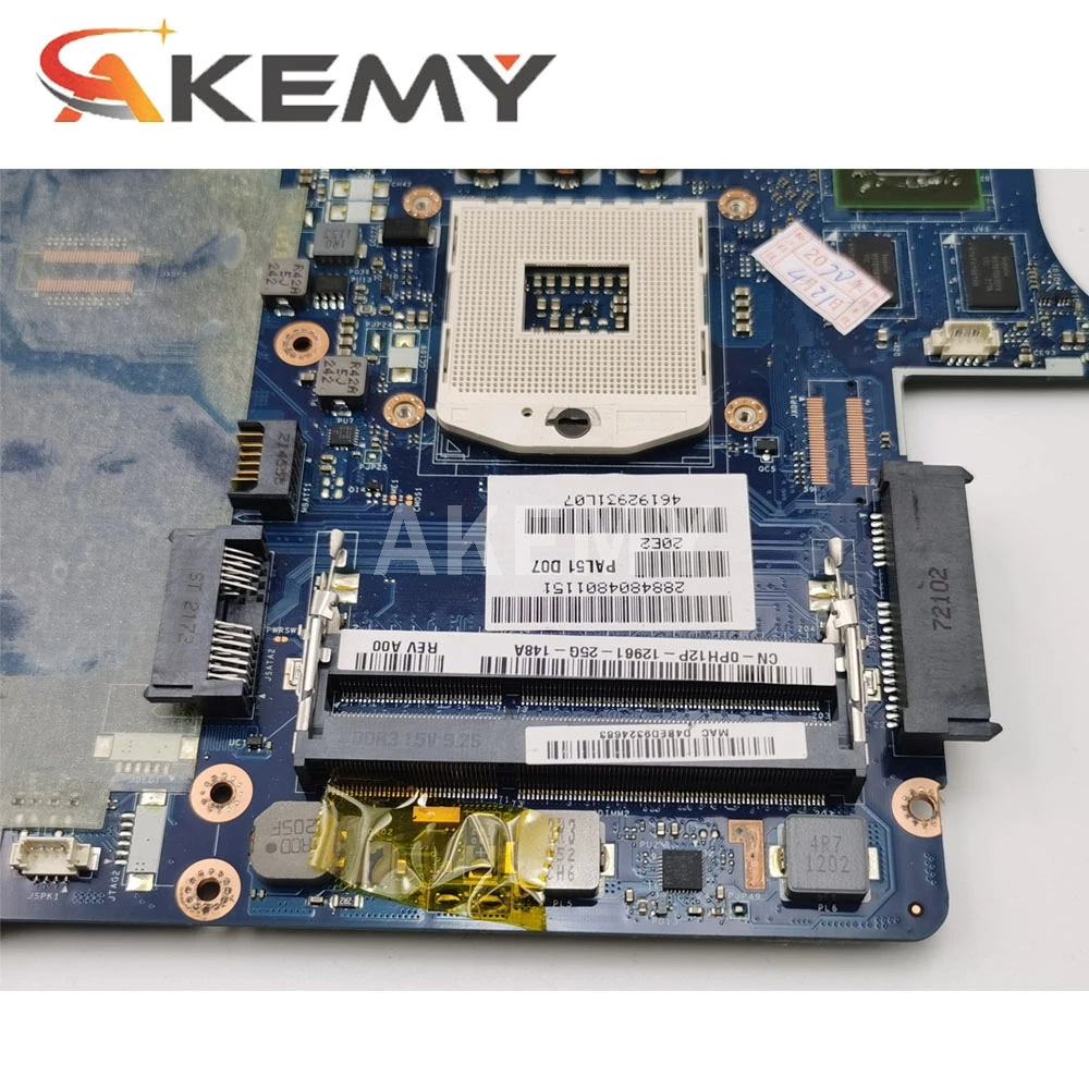 

Akemy 0H2YDF CN-0H2YDF PAL51 LA-6592P MAIN BOARD For DELL latitude E6420 Laptop Motherboard QM67 DDR3 NVS4200M GPU