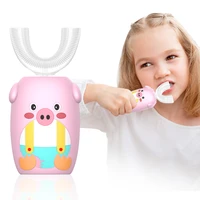 sonic electric toothbrush children smart automatic cartoon pattern kids toothbrush soft silicone brush head teeth cleaner gifts
