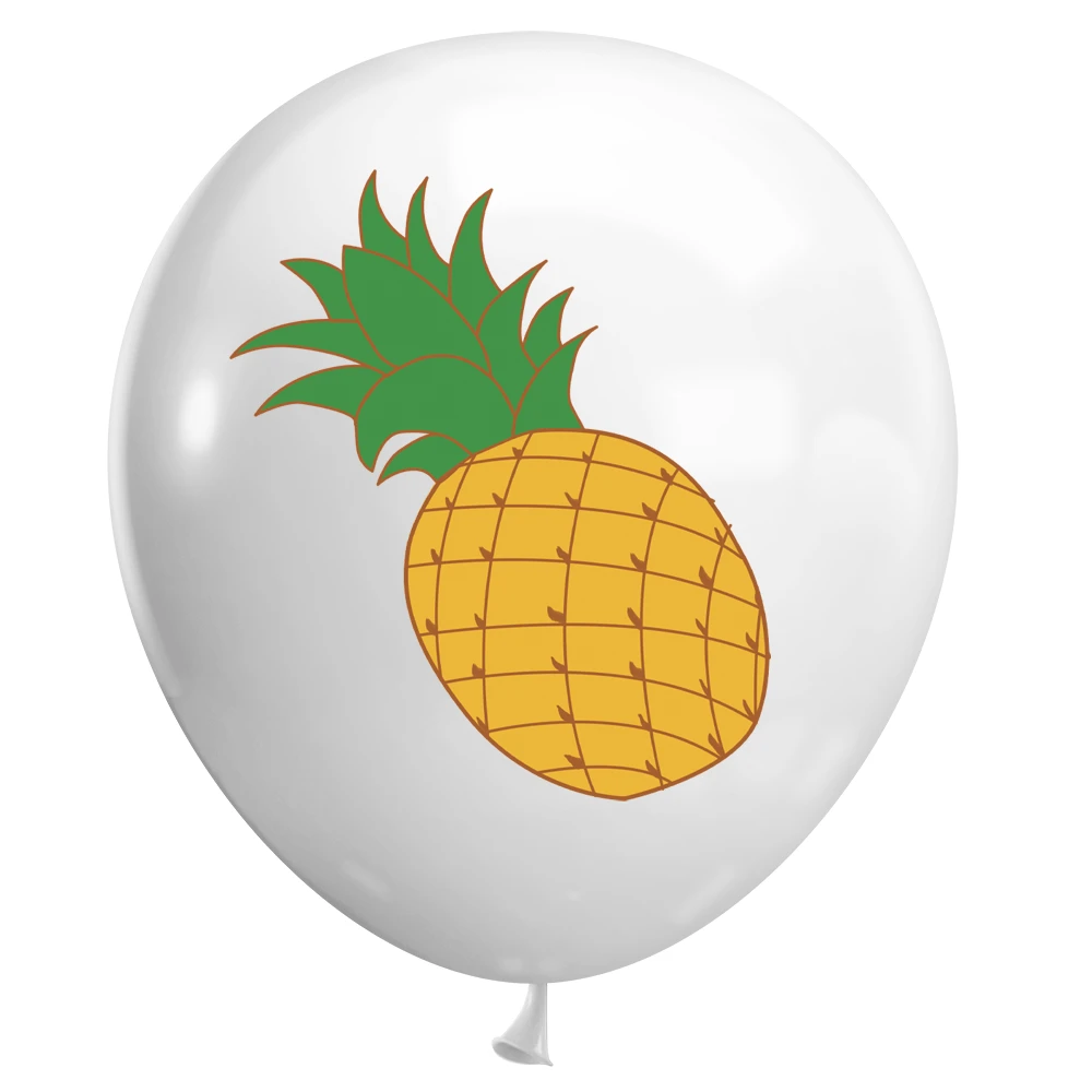 

Aloha Banner Balloon Set Luau Pineapple Party Summer Beach Party Wedding Birthday Hawaiian Party Tropic Safari Yellow Pineapple