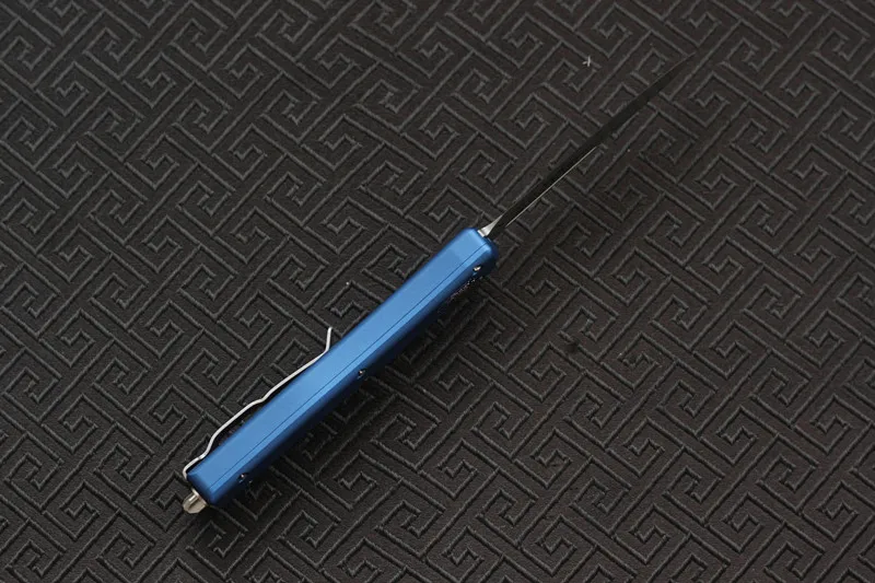 Миниатюрный монолитный нож Hifinder 70 с алюминиевой ручкой ЧПУ лезвие D2 для