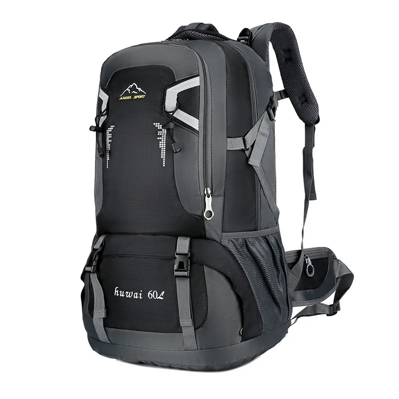 

unisex backpack pack bag travel backpack Camping Hiking men Mountaineering for Outdoor Climbing waterproof male 60L sports pack