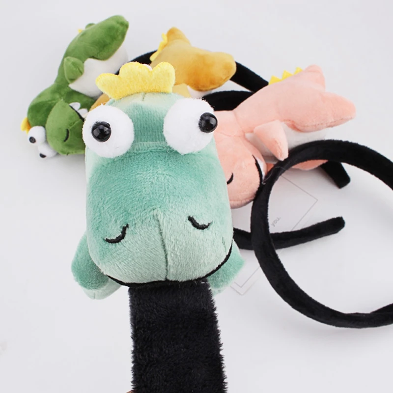 

Women Cute Dinosaur Hairband Girl's Korean Cartoon Ins Headband Headdress Lovely Hair Accessories Birthday Gifts