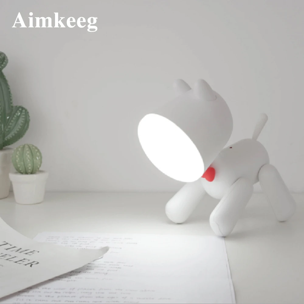 Новый детский ночник для собаки светодиодный внутренний светильник с USB