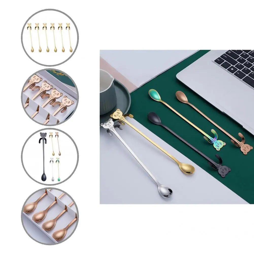 

Eye-catching Stainless Steel Coffee Dessert Stirring Spoon for Office